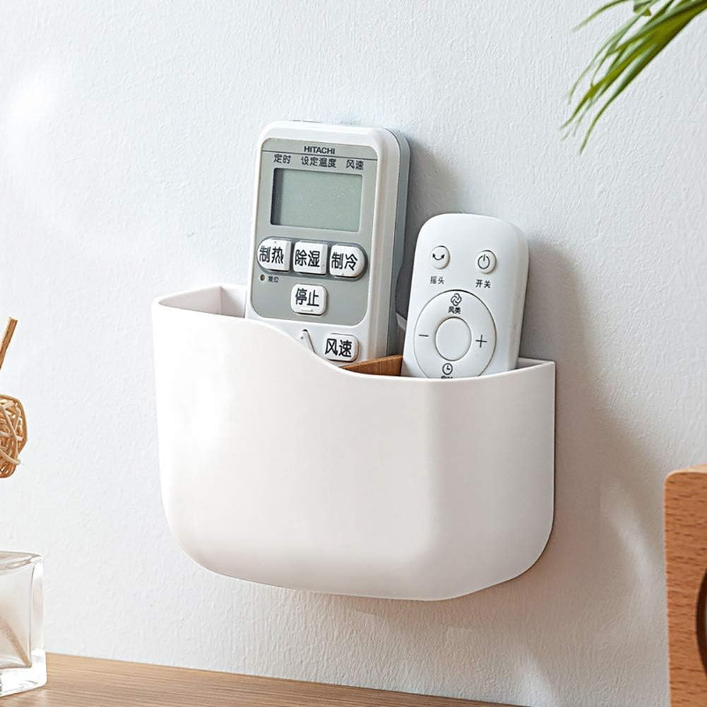 Remote Control Holder, Wall Mounted Tv Bed Remote Control Caddy Organizer for Li