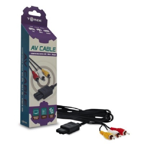Tomee Nintendo GameCube AV Cables Audio Video