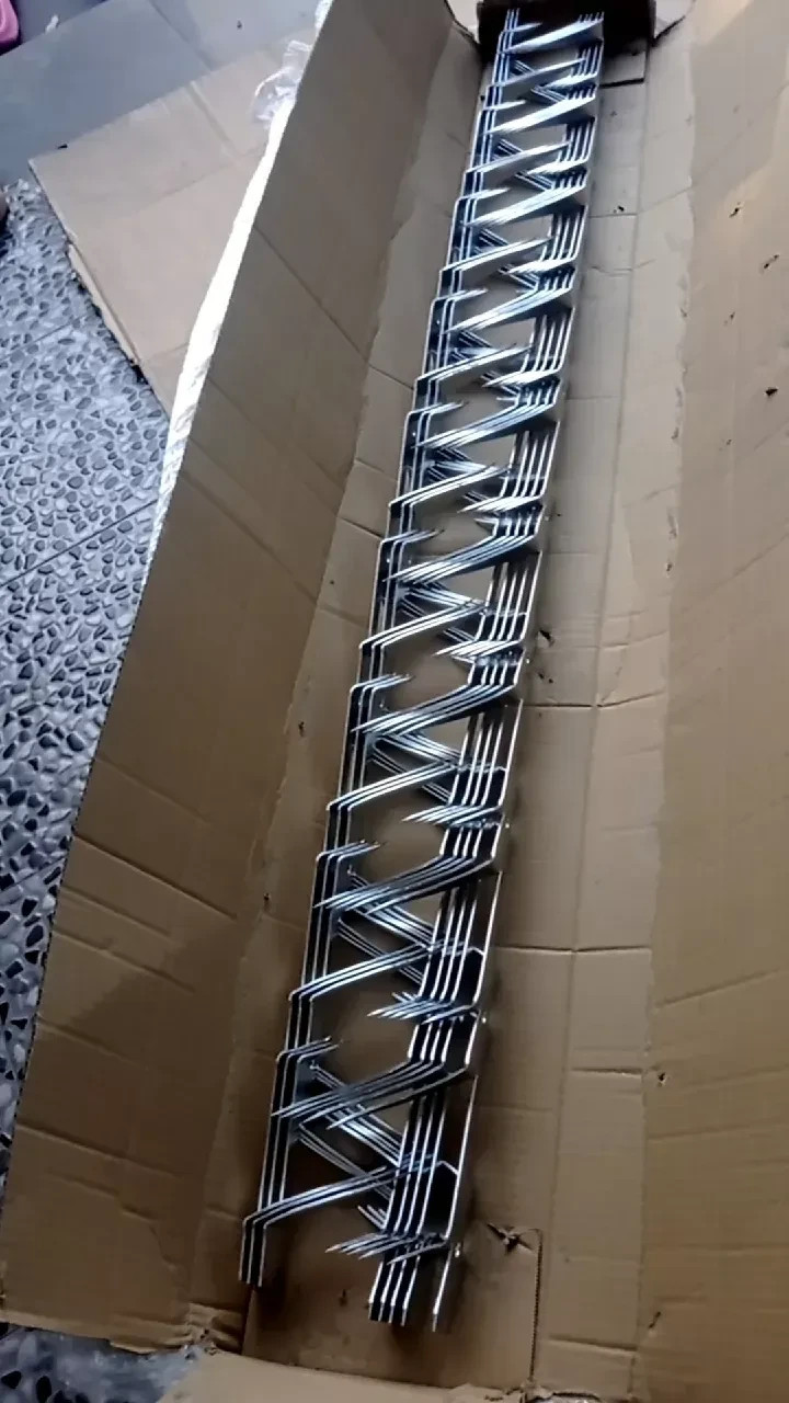 5 PCS Stainless Steel Security Wall Anti Climb Fencing Spikes [Express Shipping]