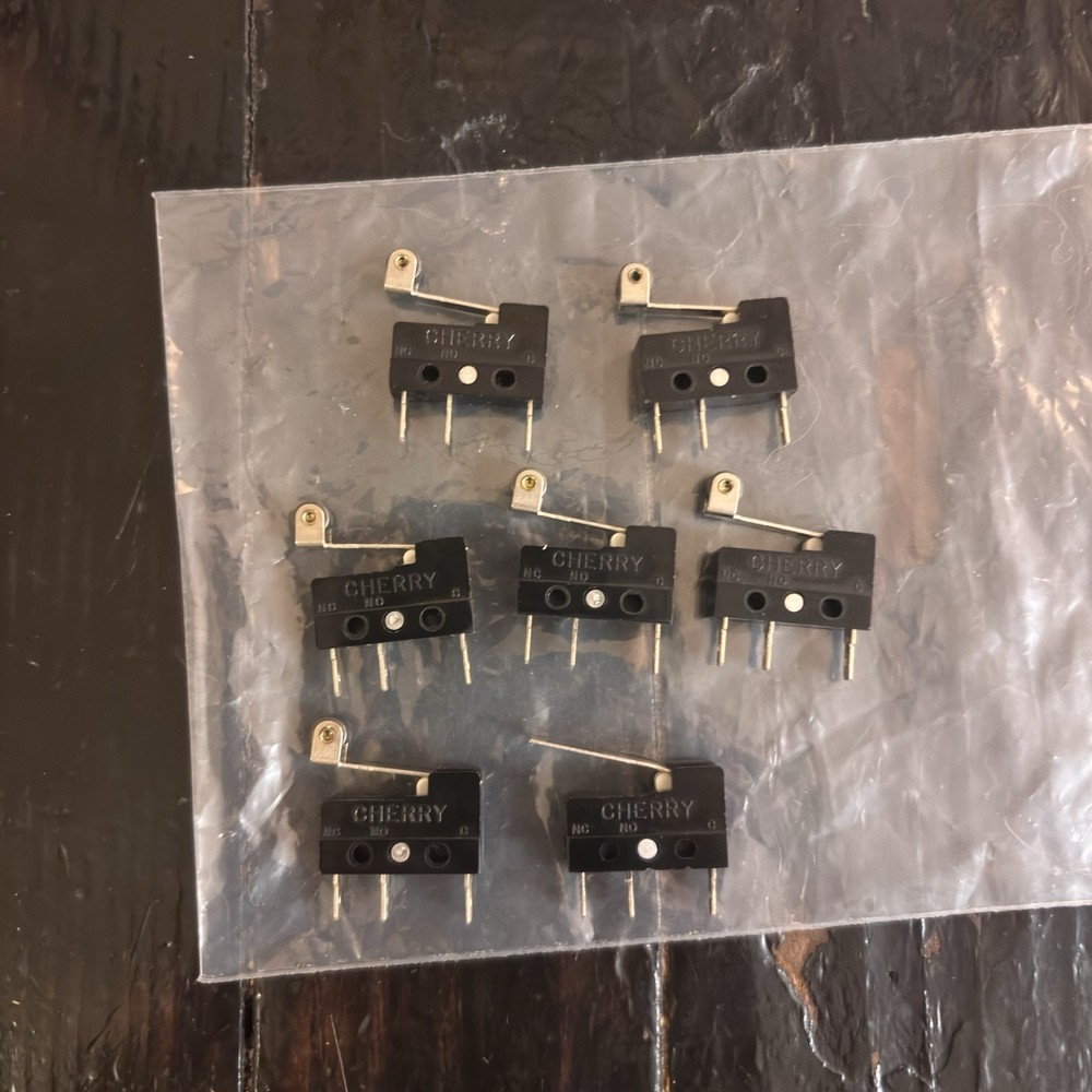 Cherry E61 NOS Lever Micro Switches Qty 5