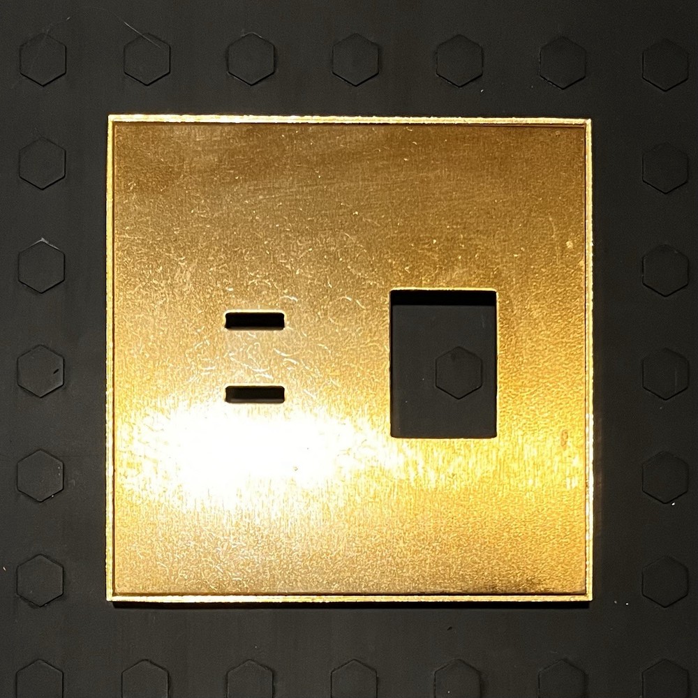 Vantage Controls - Brass - Faceplate & Trim (Punched)