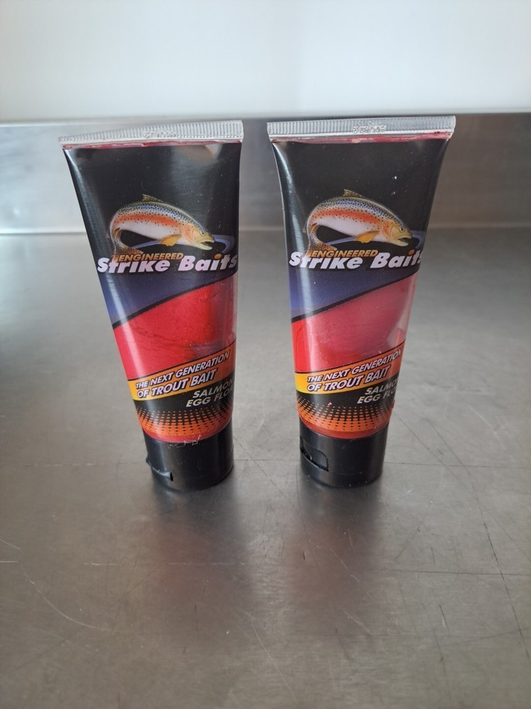 (2 Tubes) Engineered Strike Baits Fish Attractant - Salmon Egg Float