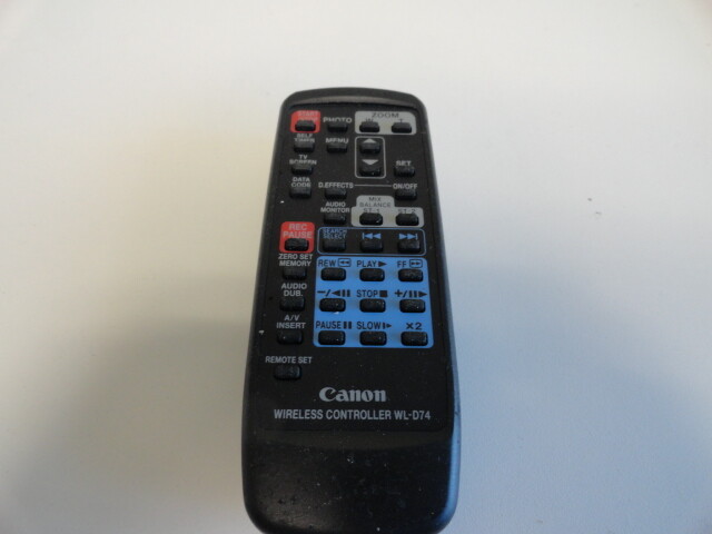 L15: WL-D74 Canon Wireless Remote Controller for GL1 Camcorder