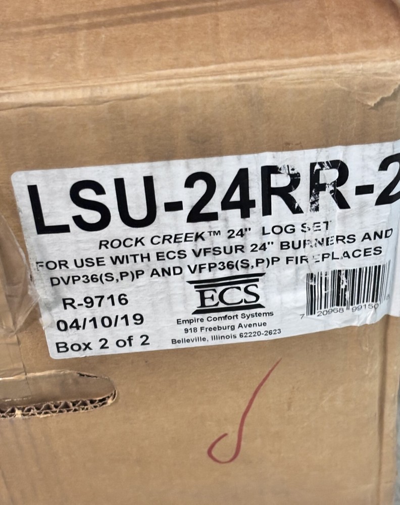 rock creek 24'' log set empire