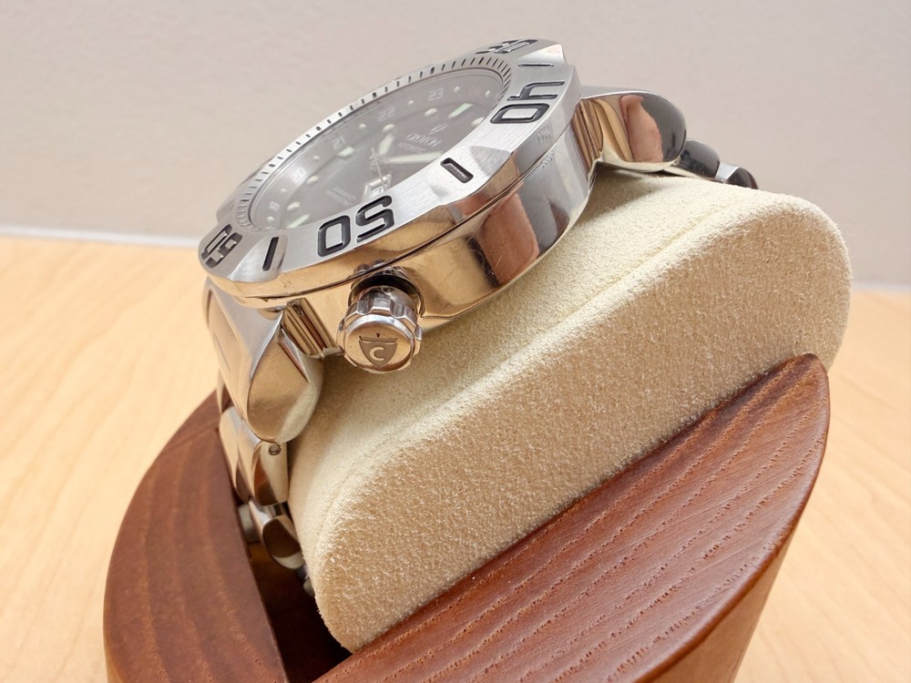 Croton Grey Vortex Pineapple SW200 Automatic Movement Dive Watch