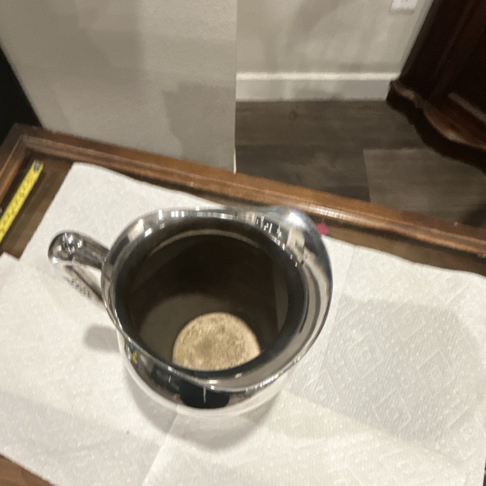 ONEIDA Silverplate Ornate Pitcher with Decorative Handle