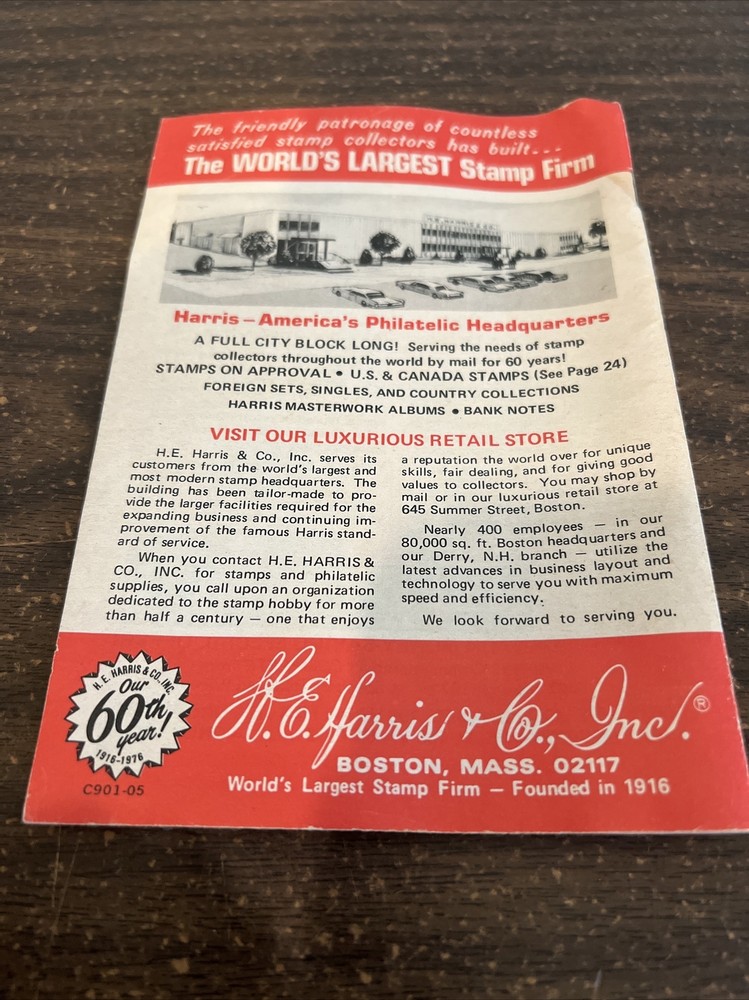 Harris Stamp Catalog 1976-77 Fall Winter