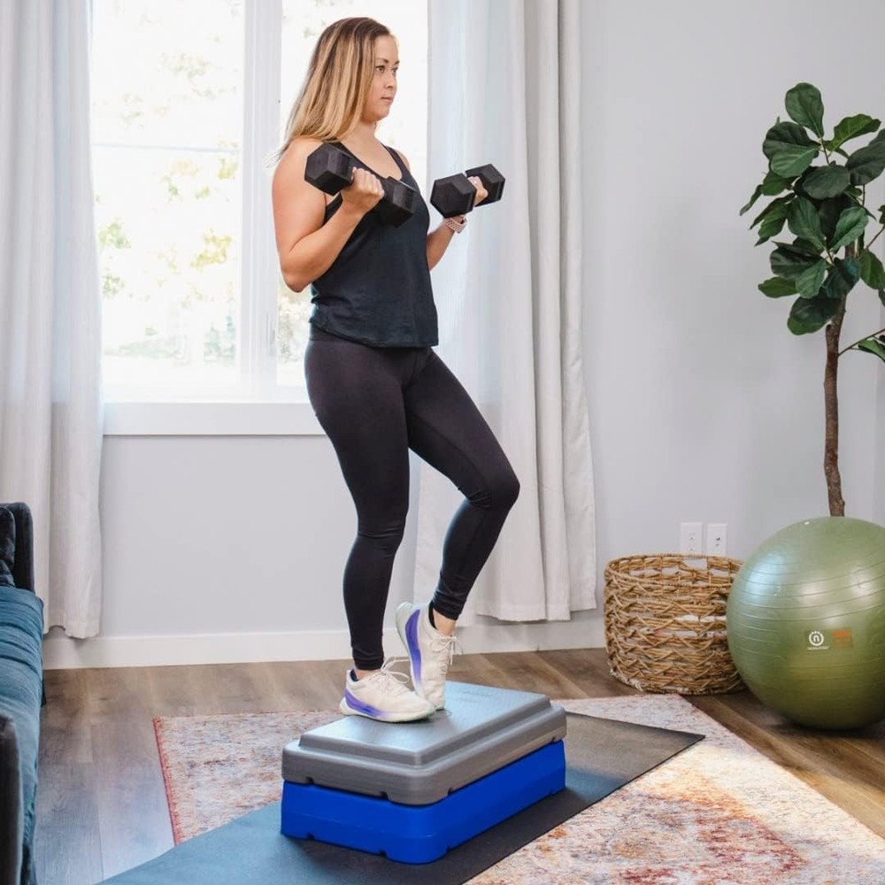 The Step Durable Stackable Step - Aerobic Step Platform
