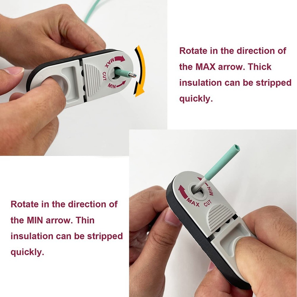 Universal Wire Stripping Tool for Cat5E, Cat6,Cat7, Cat8 - Coaxial Cable4267