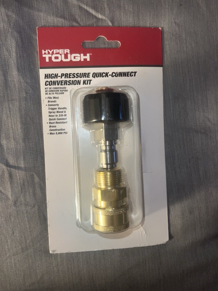 Hyper Tough High-Pressure Quick-Connect Conversion Kit for Pressure Washer