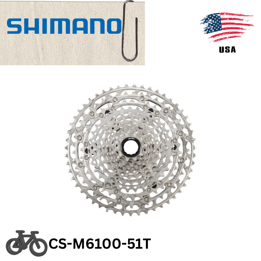 Shimano Deore CS M6100 12-speed Cassette 10-51t Micro Spline