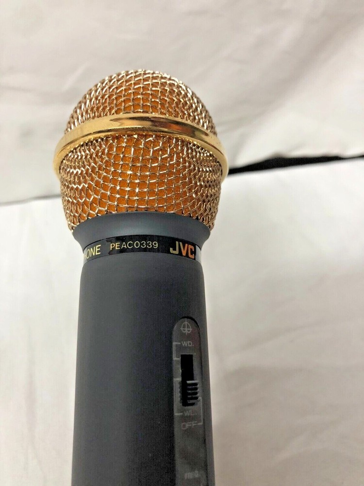 JVC PEAC0339 Dynamic Microphone, Cable Wire and FM