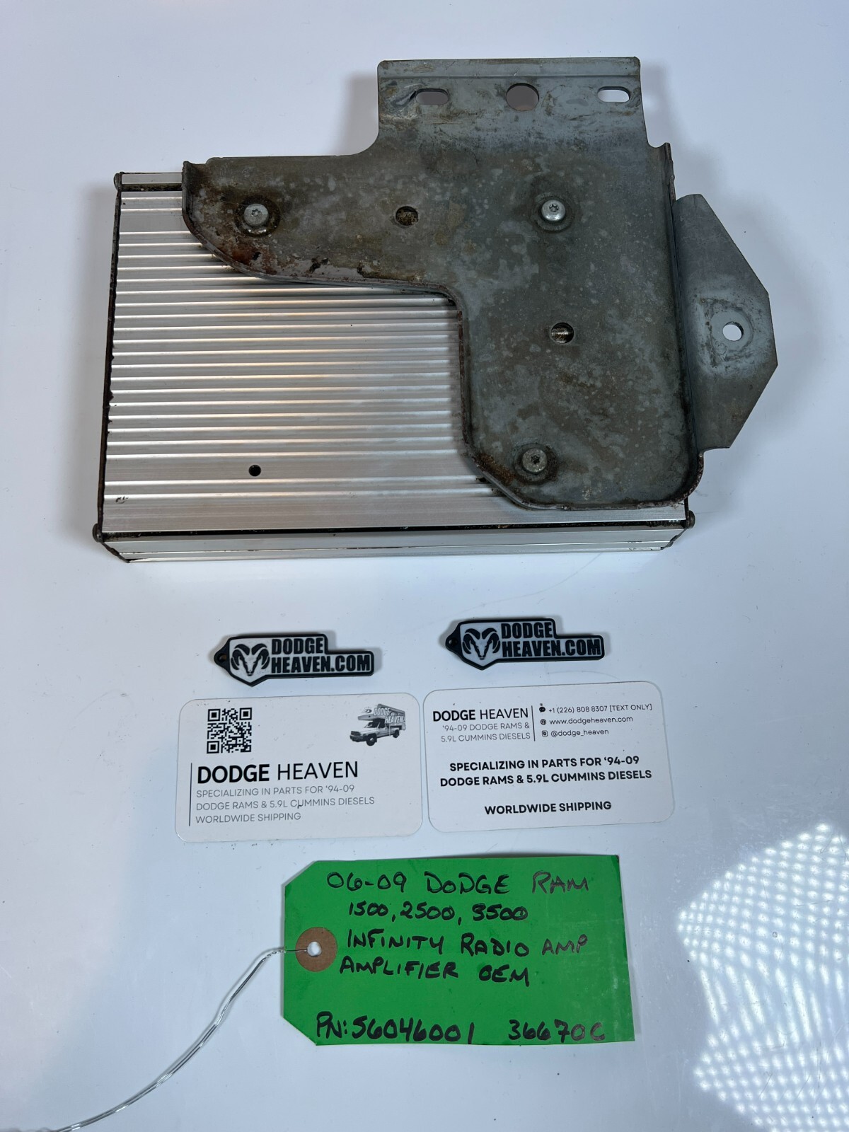 OEM 2006-2009 Dodge Ram Infinity Radio Amp / Amplifier 56046001 1500 2500 3500