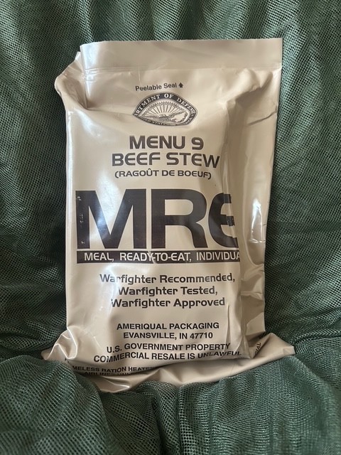 Official Ameriqual Military MRE Individual Single Meal You Pick Exp. 2027.