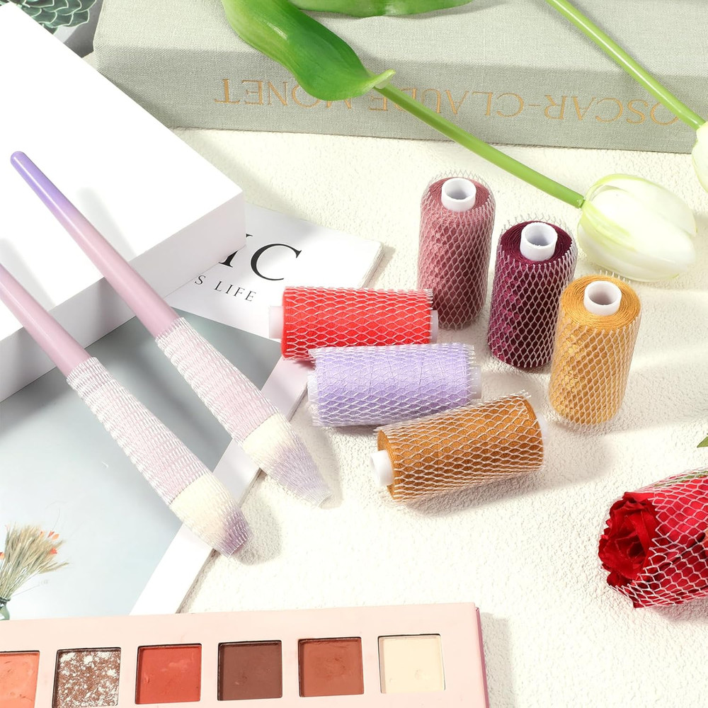 100Pcs Thread Covers Thread Nets for Spools of Threads Embroidery Threads Sleeve