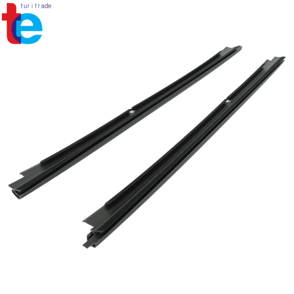 2pcs Front Outer Window Sweep Seals Pair For 99-06 Silverado/Sierra 1500