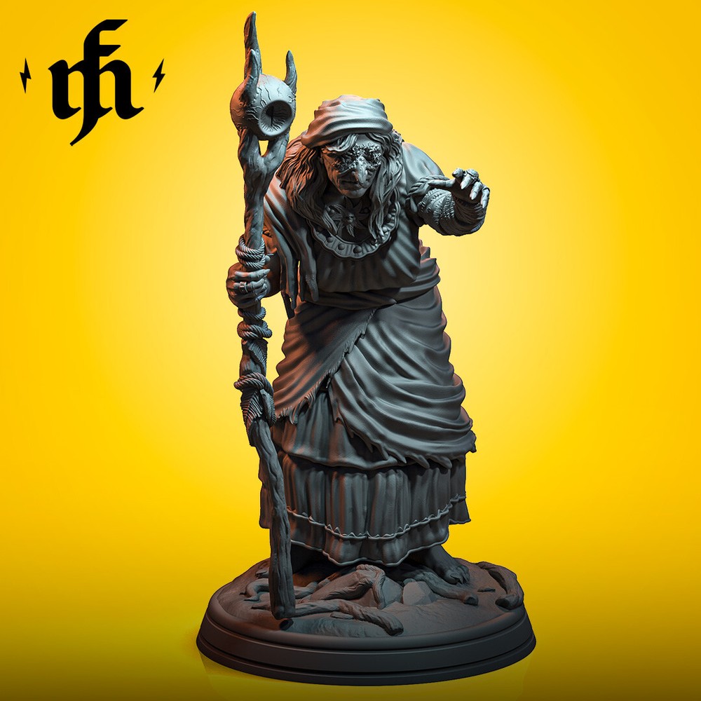 Evanora by Midas Forge | D&D | DnD | Miniature | Print on Demand
