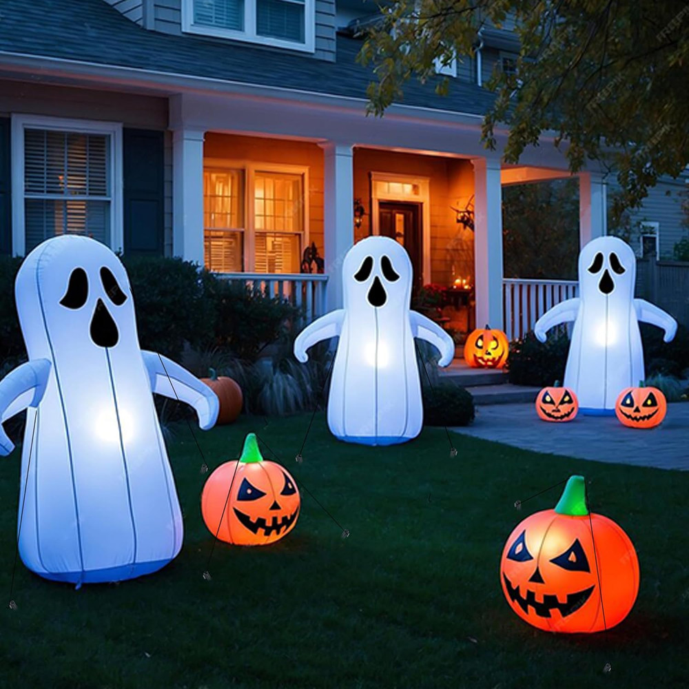 Holiday Inflatable Replacement Accessories, Including Plastic Piles and Tether H