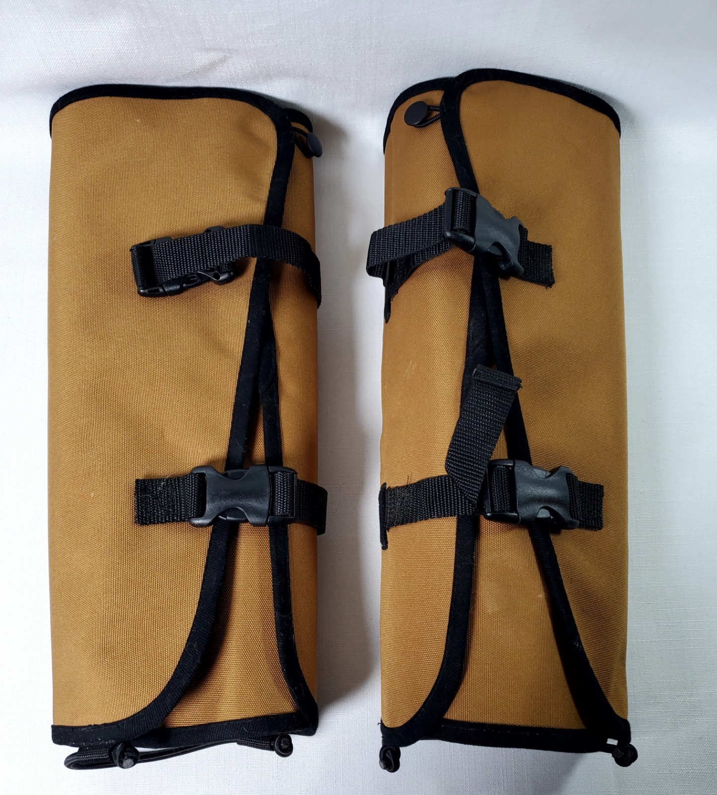 Scent Blocker Snake Gaiters LARGE Buckskin Hunt Leg Shield Protect Armor Chaps