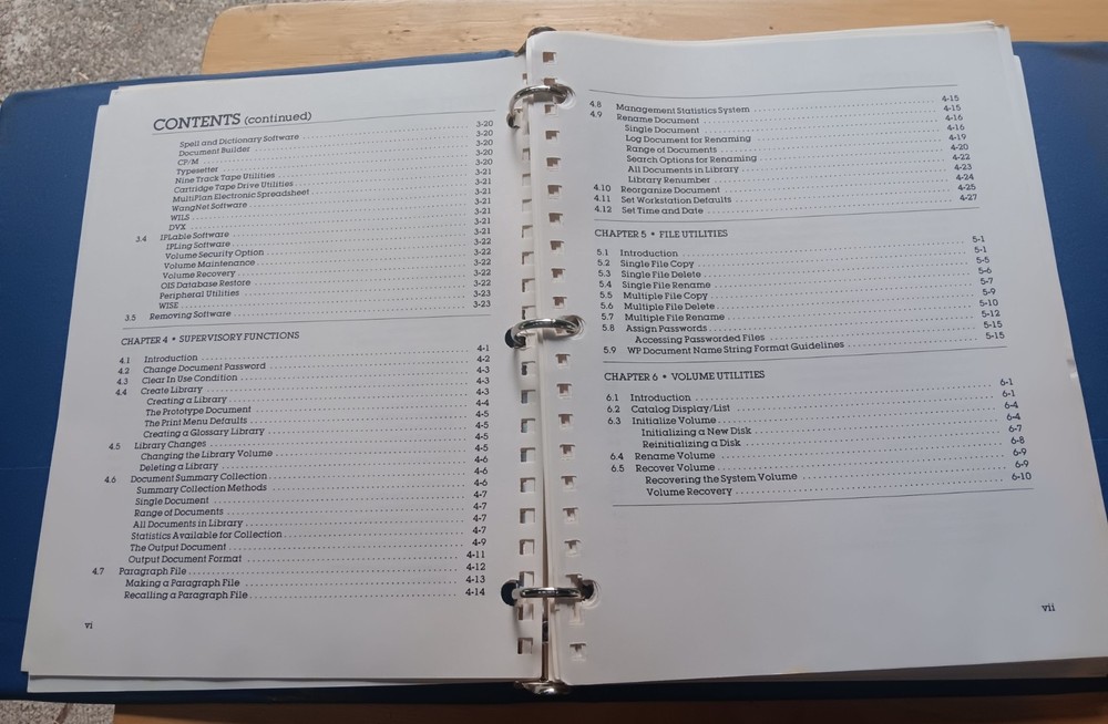 Wang Computers Office Information Systems Administrator's Guide 6th Edition 1984