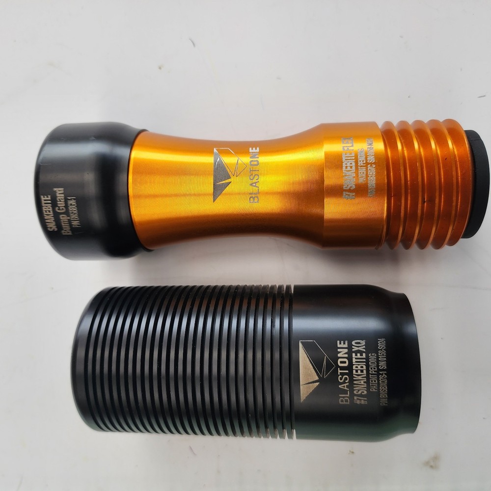 Blastone Sand Blasting Nozzle Blast One #7 Snakebite Flex Assembly With Silencer