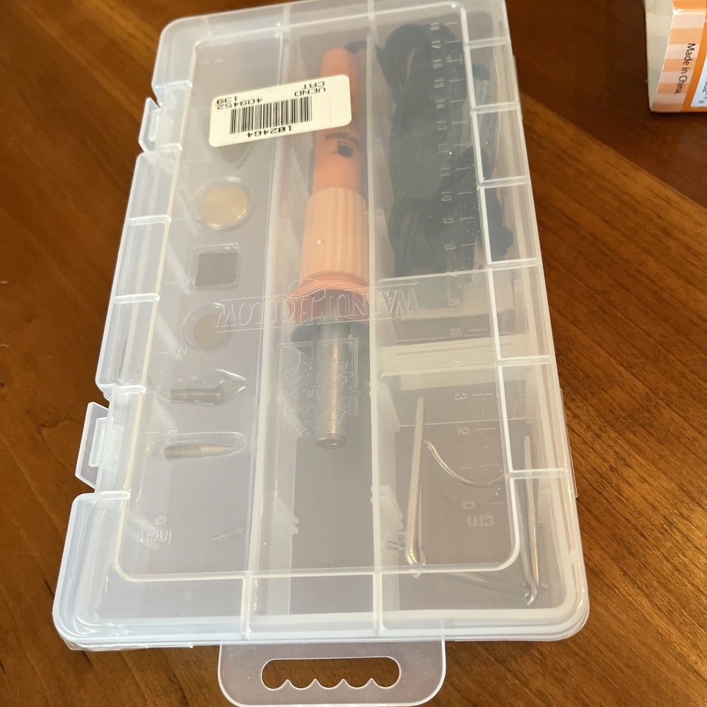 NEW Walnut Hollow Creative Textile Tool with 7 Hot Points & Case