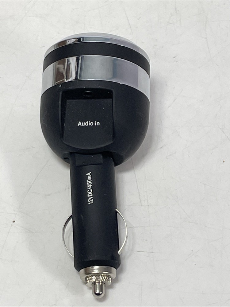 Scosche Bluetooth FM Transmitter (Port USB-A) - Black: Vehicle Pre Owned Tested