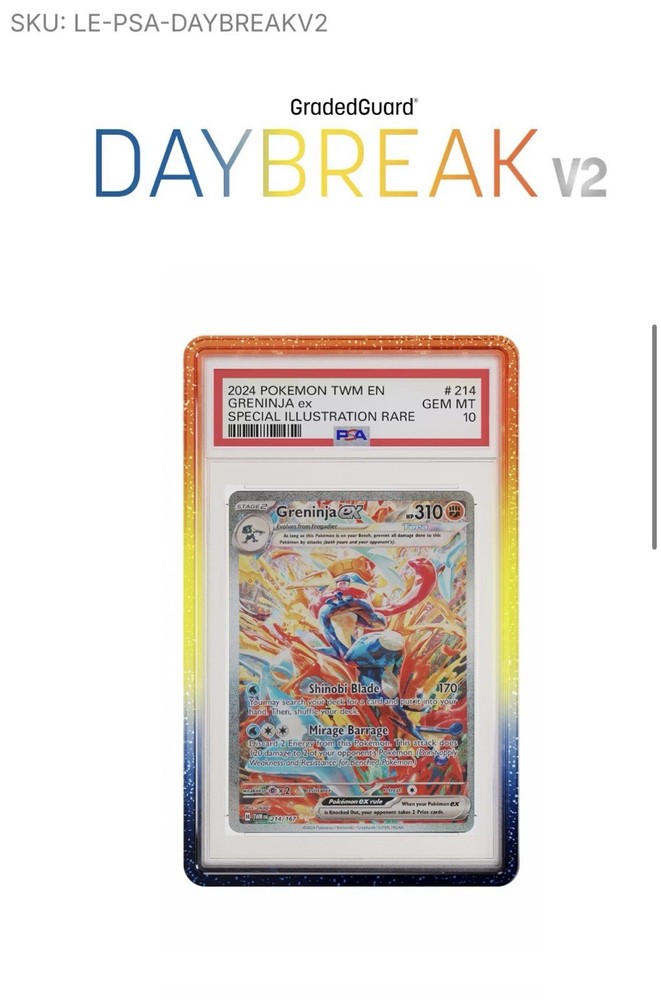 Graded Guard Daybreak V2 Limited Edition ✅ Confirmed Order✅