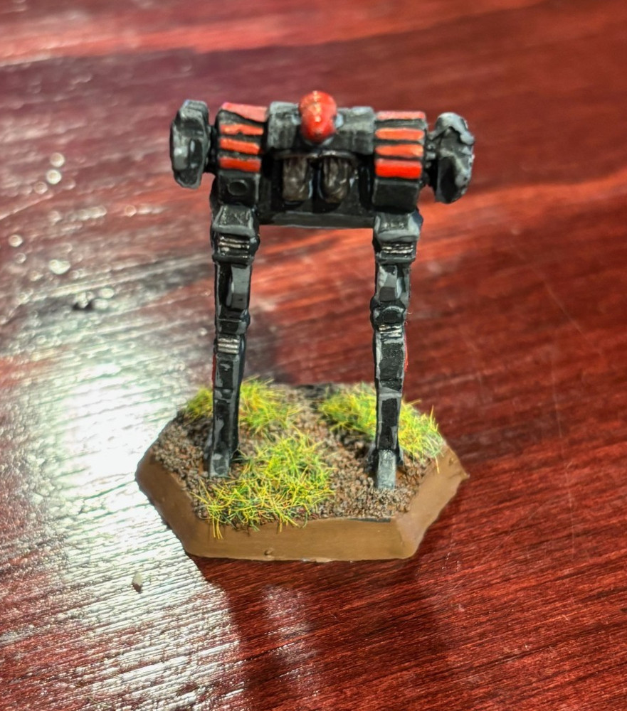 Battletech Painted Plastic Miniature "Jenner" Wolf's Dragoons Based