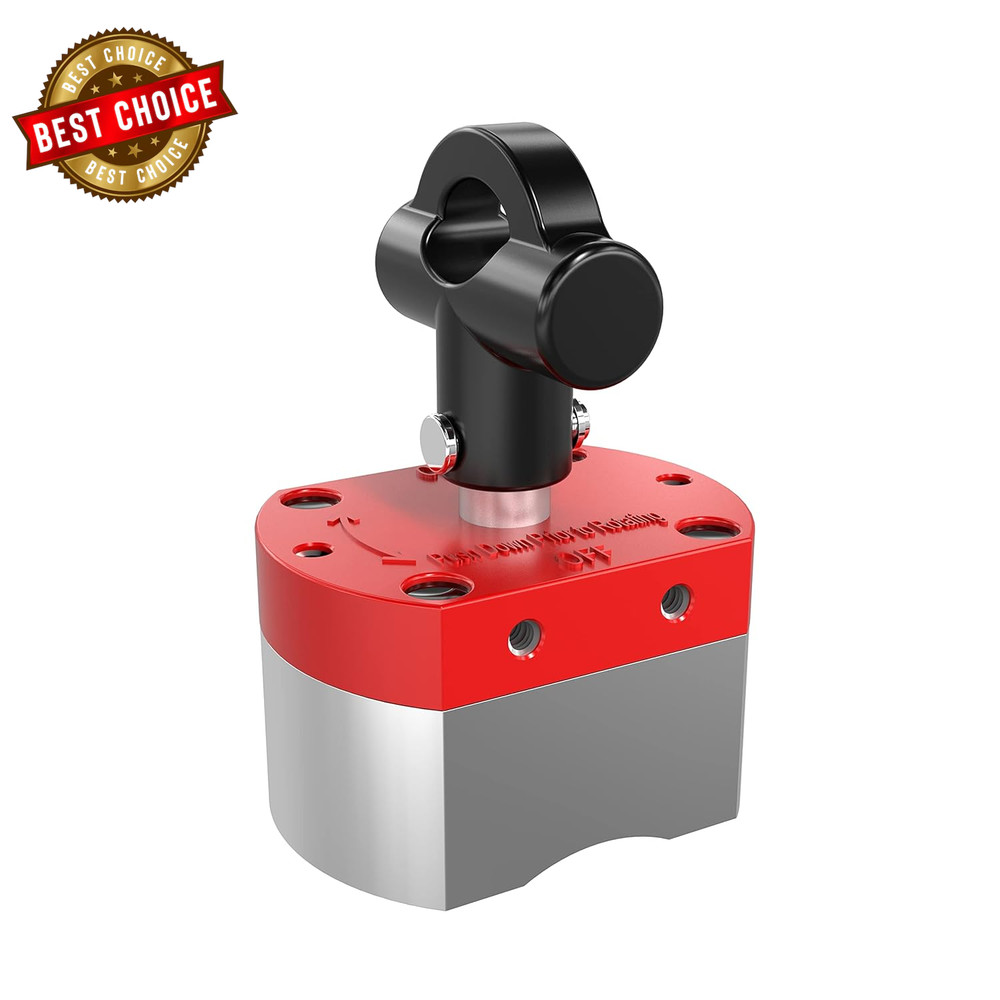 Multipurpose Switch Magnet, 220 LB Pull-Off Force Switchable Magnetic System, On