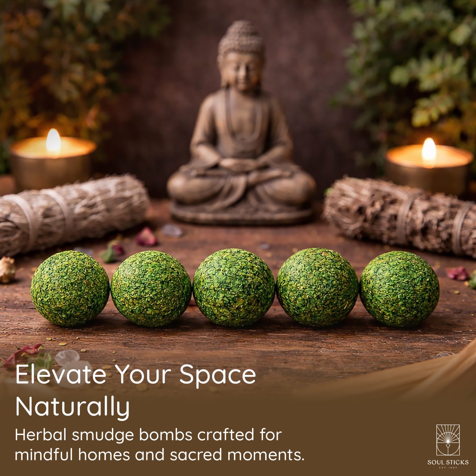 Sweetgrass Braids Smudge Bombs 5 Pack | Smudging | Cleansing