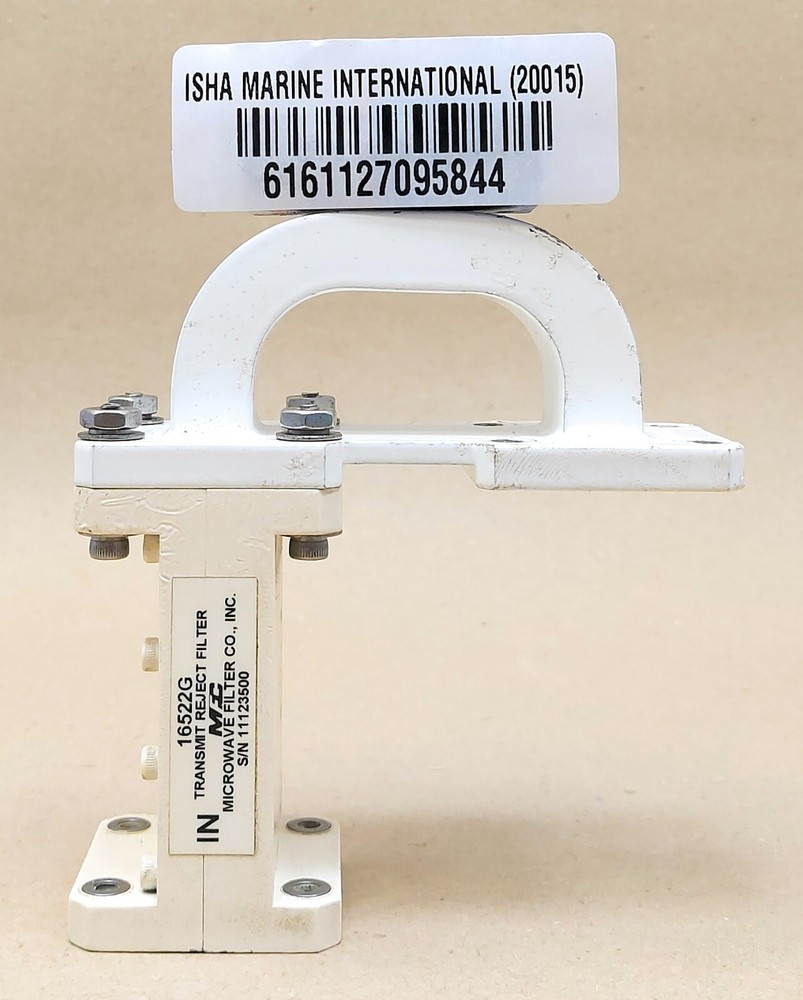MICROWAVE FILTER 16522G TRANSMIT REJECT FILTER 126144-1