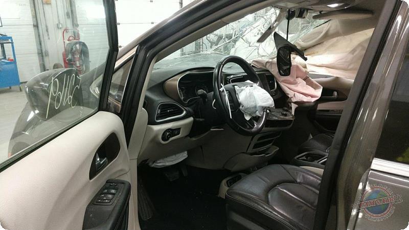 Used A/C Selector Switch fits: 2017 Chrysler Pacifica front 3 zone temperature c