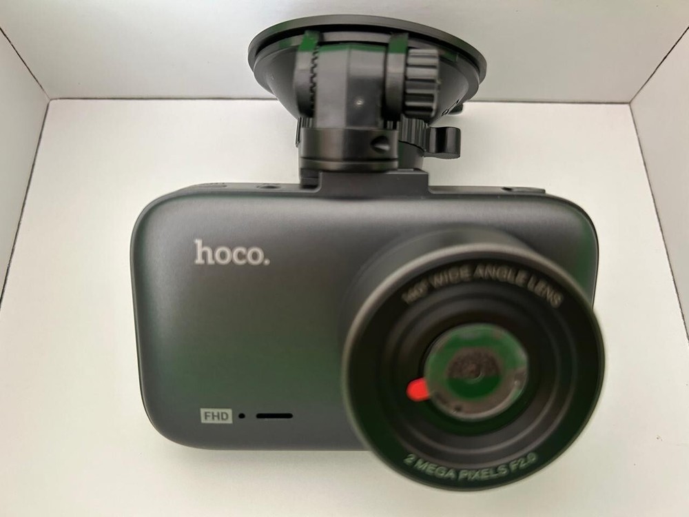 Hoco DV6 Driving & Rear Recording With Screen Dash Camera Black