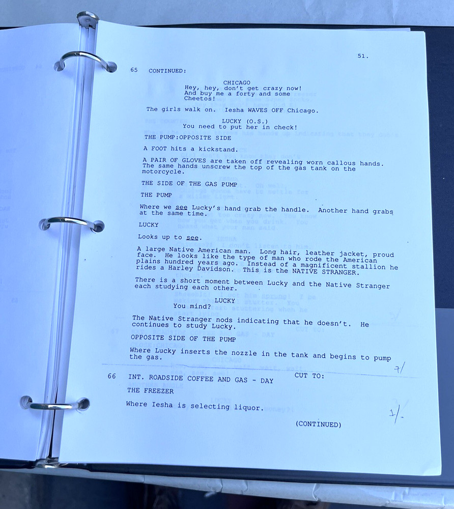 Vintage Poetice Justice by John Singleton Original Movie Script w/ Notes