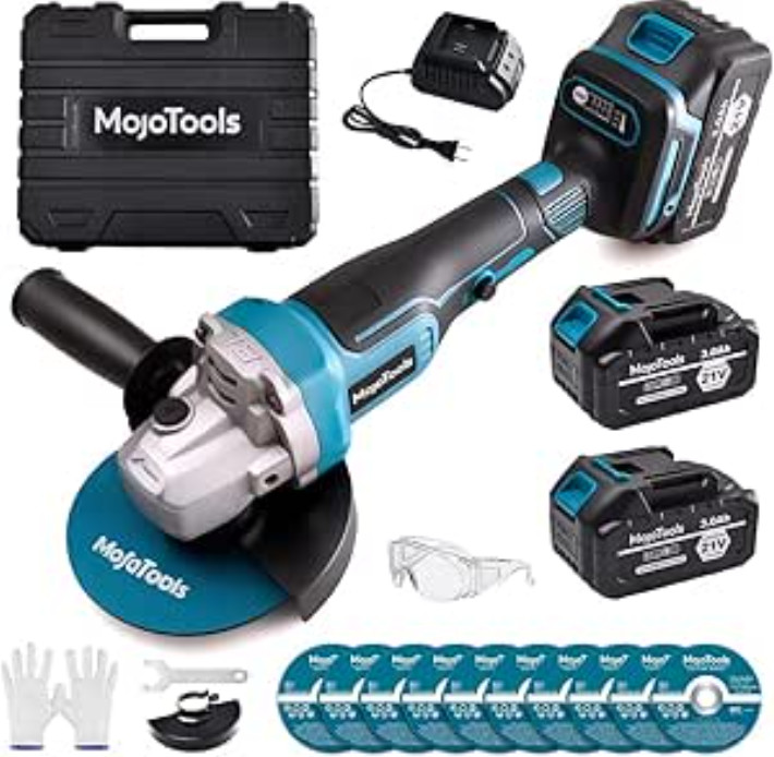 Mojo Tools 21v Angle Grinder