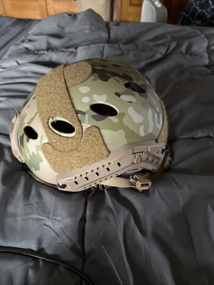 Fma Multi Cam Airsoft Helmet, Unused New