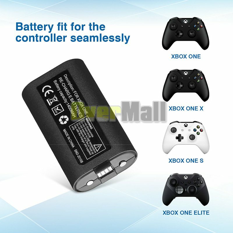 Rechargeable Battery for Xbox S X Controller With Micro USB Charging Cable