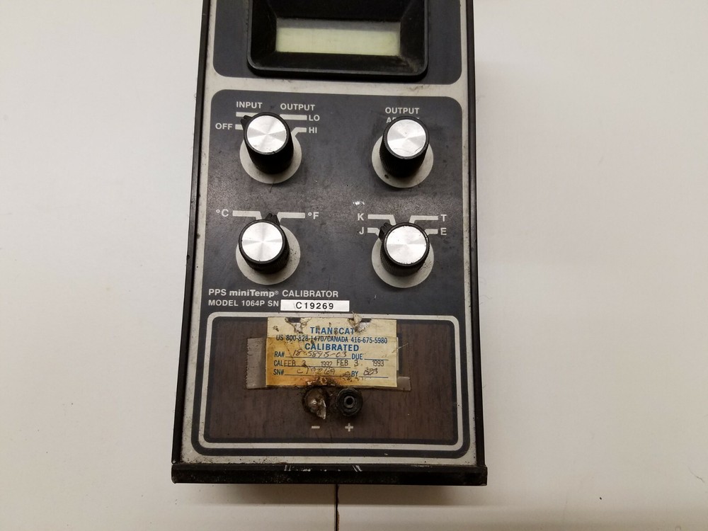 Transmation PPS miniTemp Calibrator Model 1064P