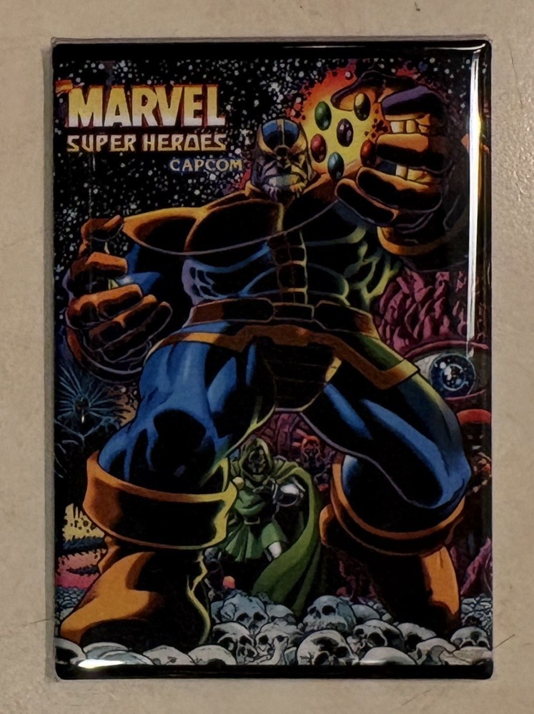 Marvel Super Heroes Video Game Fridge Magnet