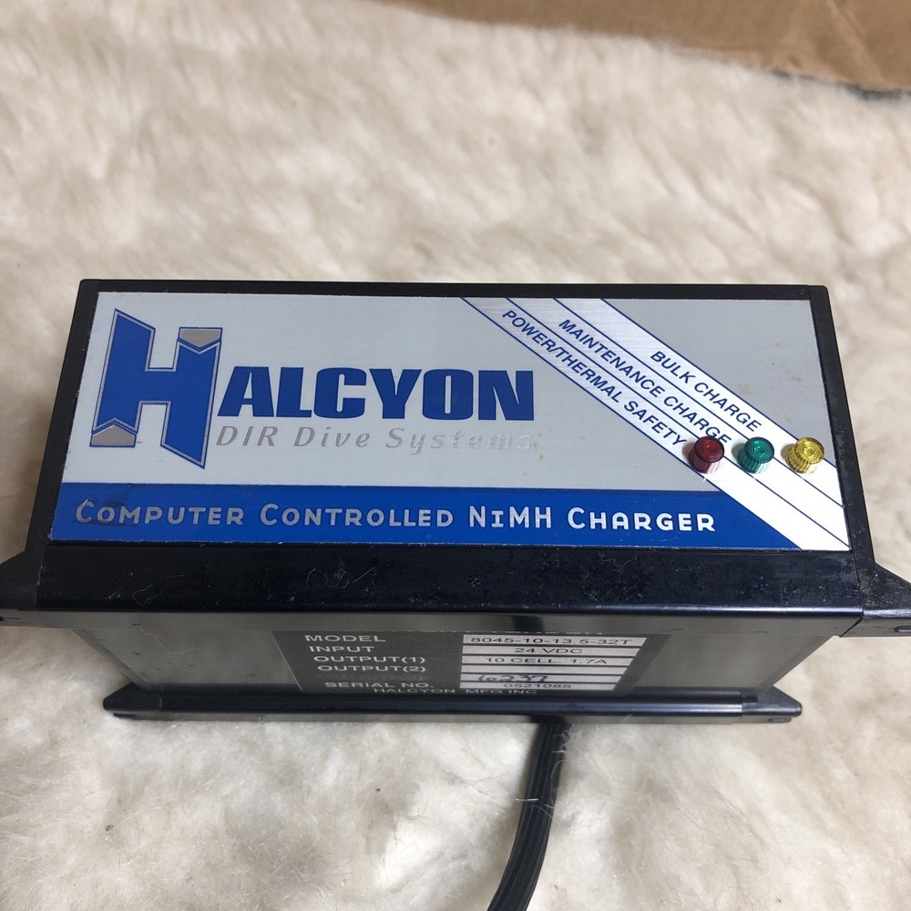 Halcyon Dive Computer Controlled NIMH Charger /Untested