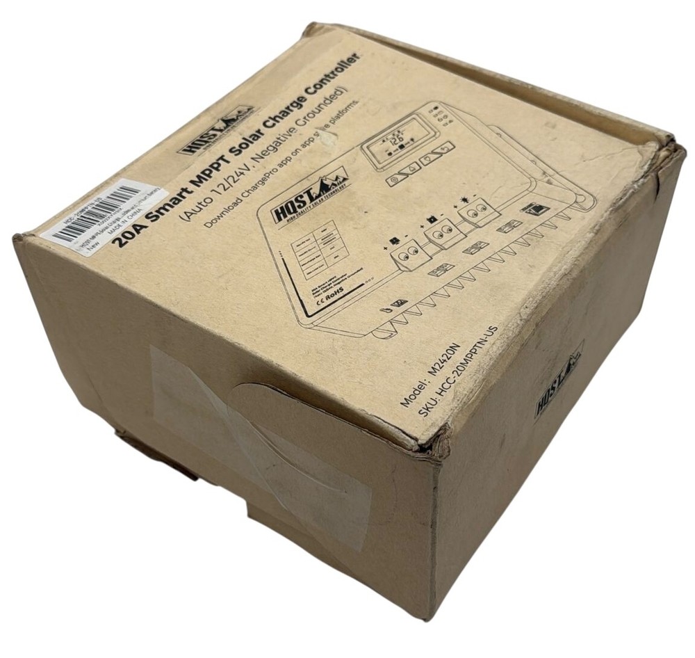 HQST 20A Smart MPPT Solar Charge Controller - Open Box