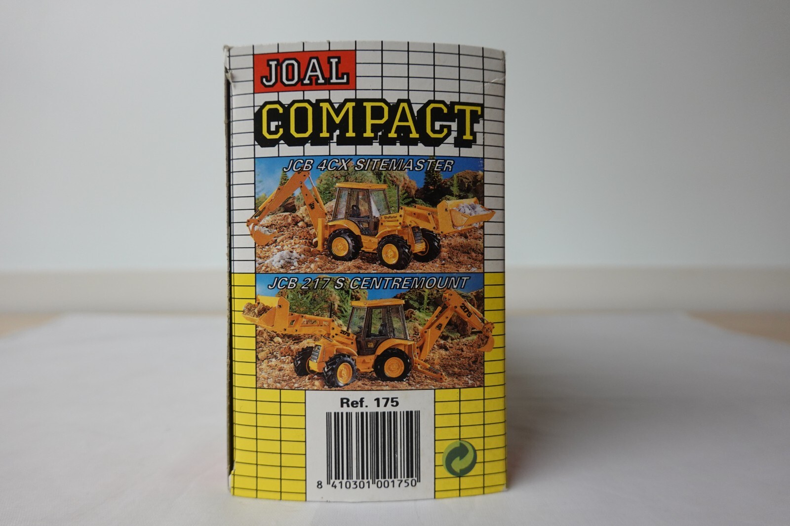 JOAL 175 JCB 4CX SITEMASTER BACKHOE LOADER 1:35 SCALE N.I.B.