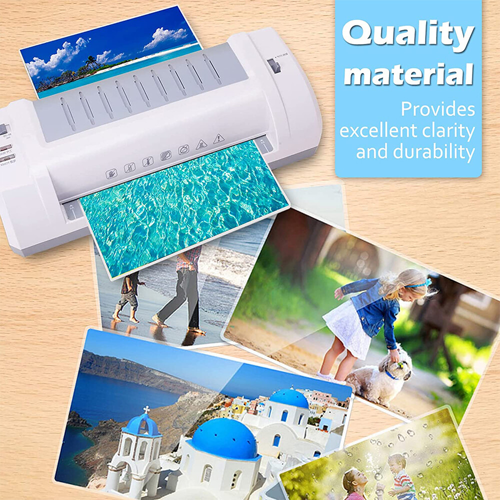 200Pack Thermal Laminating Pouches 5 Mil 9" x 11.5" Letter Size Laminator Sheets