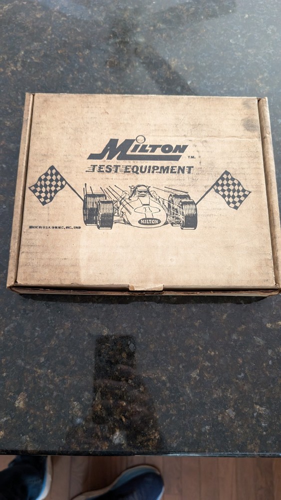 Vintage Milton Electronic Ignition Tester Kit # 1268