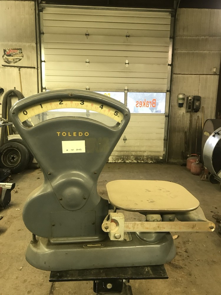 Antique Toledo 5lbs Scale