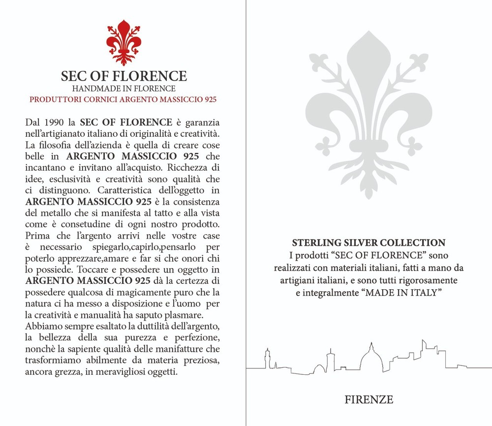 Gorgeous 925 Solid Silver Photo Frame for Unforgettable 13×18*7185