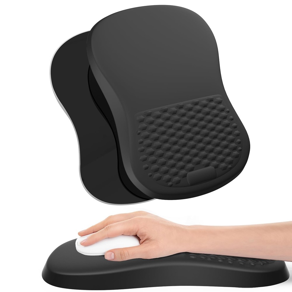 eulps Ergonomic Mouse Pad with Wrist Rest Support, Mousepad with Comfortable ...