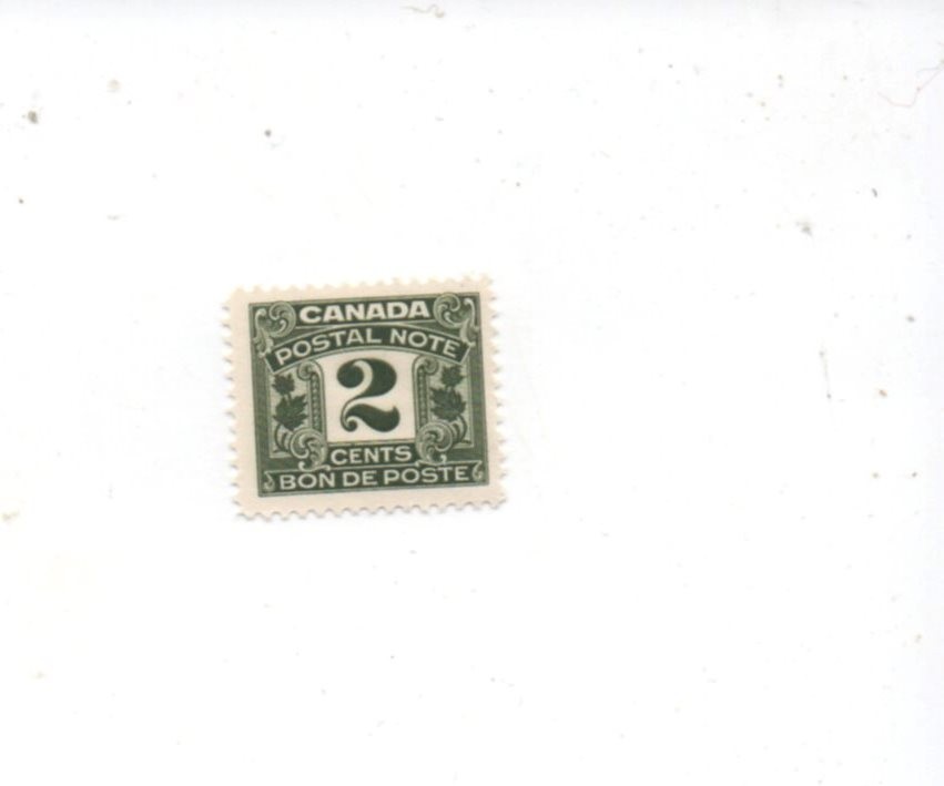 Canada Postal Note FPS4 MNH mint never hinged