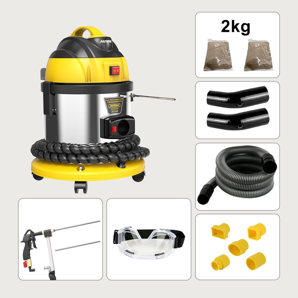 Auto Engine Intake Valve Cleaner Carbon Deposits Cleaning Machine Walnut Blaster